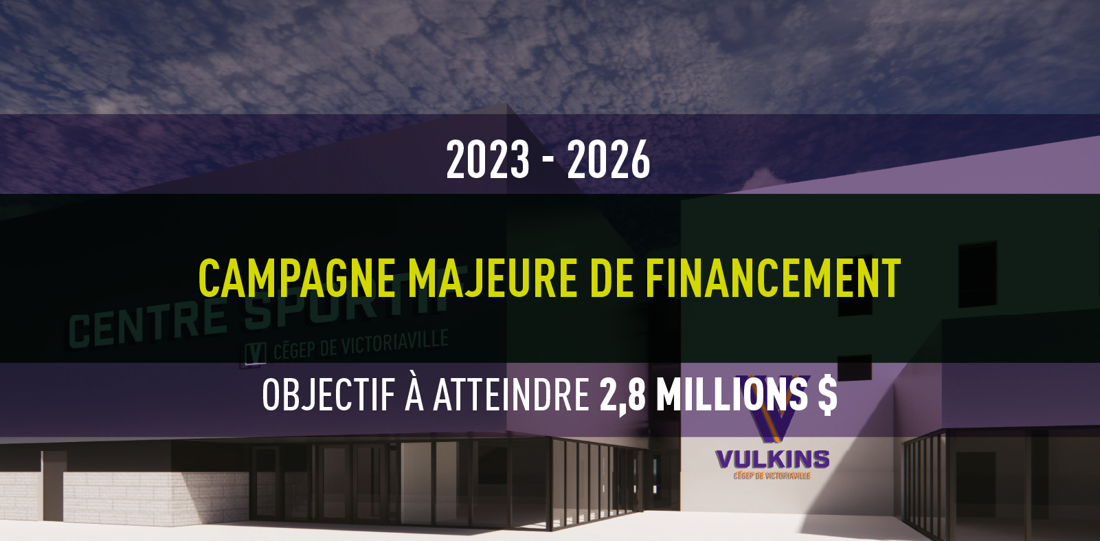 visuel de la quatrième campagne de financement