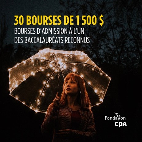 visuel où on voit une fille tenant un parapluie avec des petites lumières