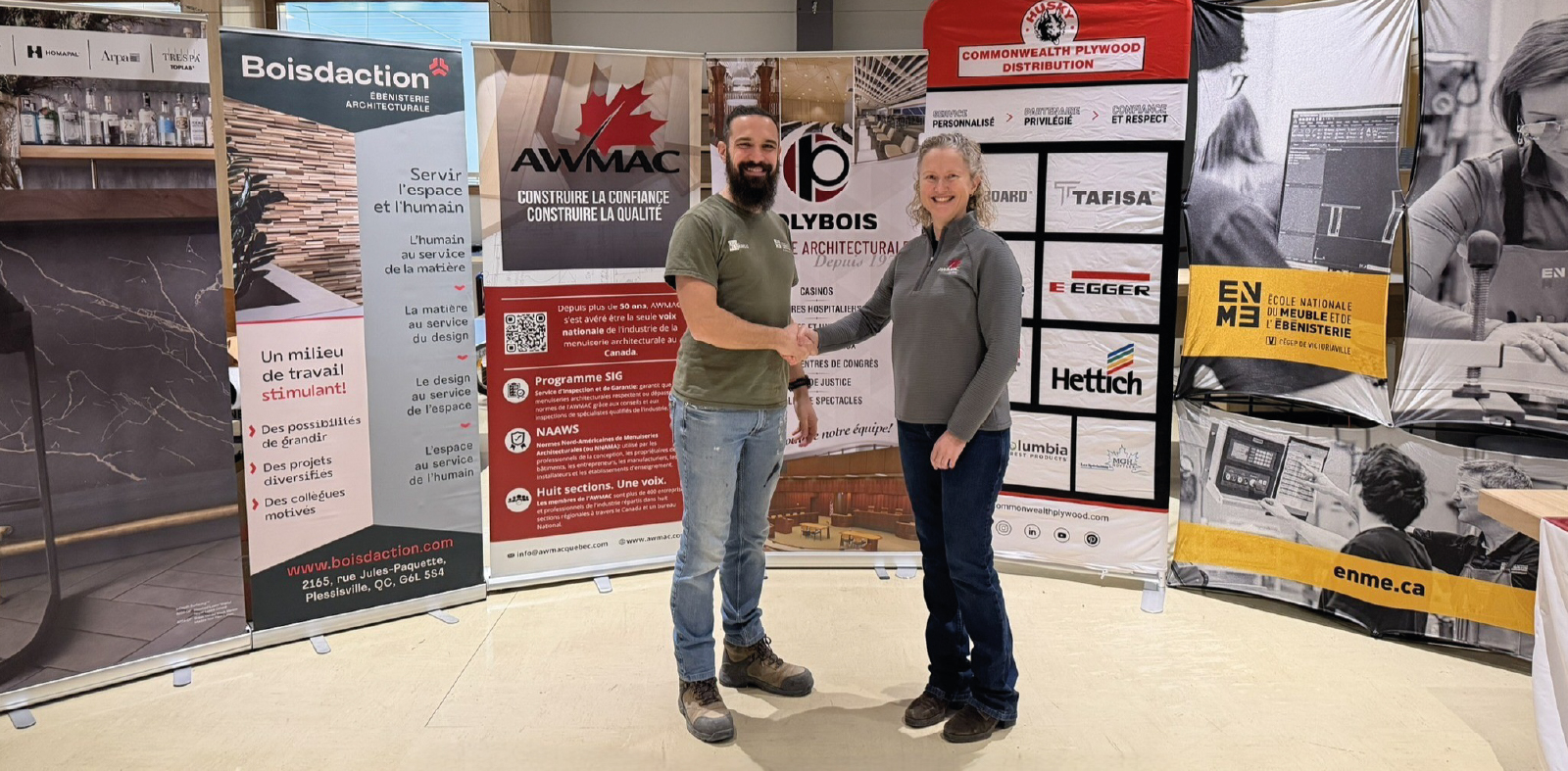 Deuxième édition du concours étudiant de l’AWMAC à l’ENME : huit élèves relèvent le défi