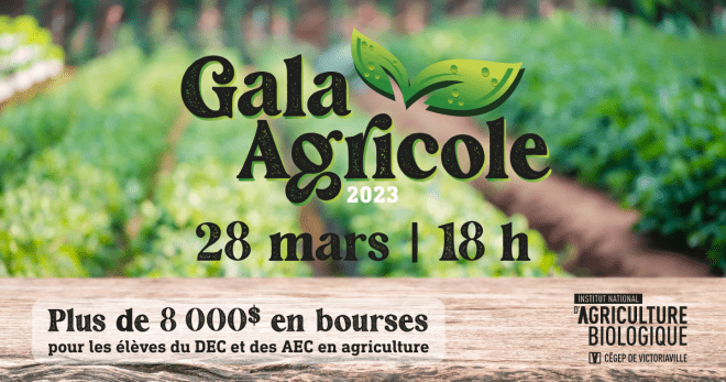 visuel du Gala agricole du 28 mars