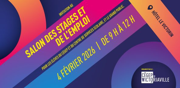 Affiche salon des stages et de l'emploi 2026