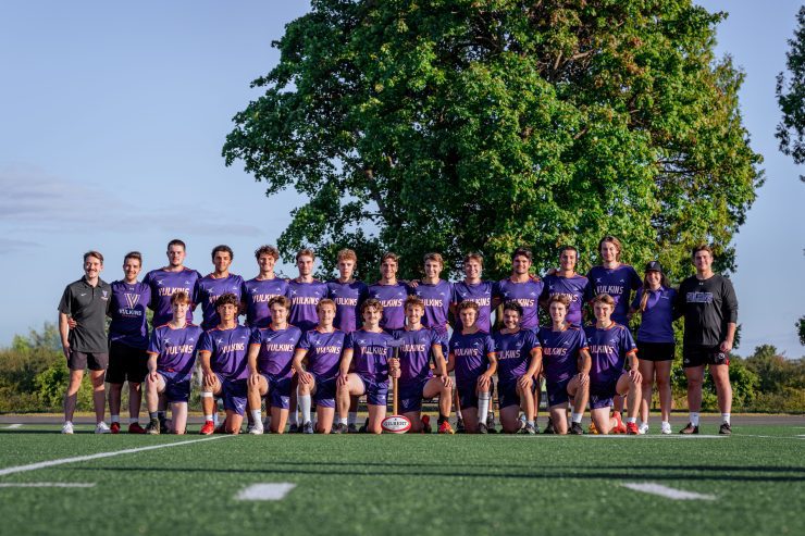Photo d'équipe 2025-2026 des Vulkins rugby masculin