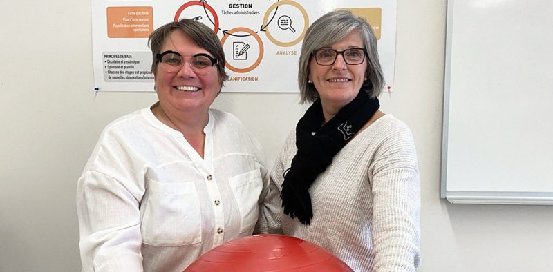 Sylvie Norris et Nathalie Pelland pour AEC en TES