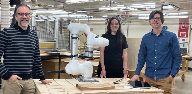 Denis Deschamps, Sophie Martel et Bernard Lefrançois