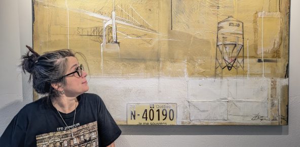 Exposition de l'artiste Pépin