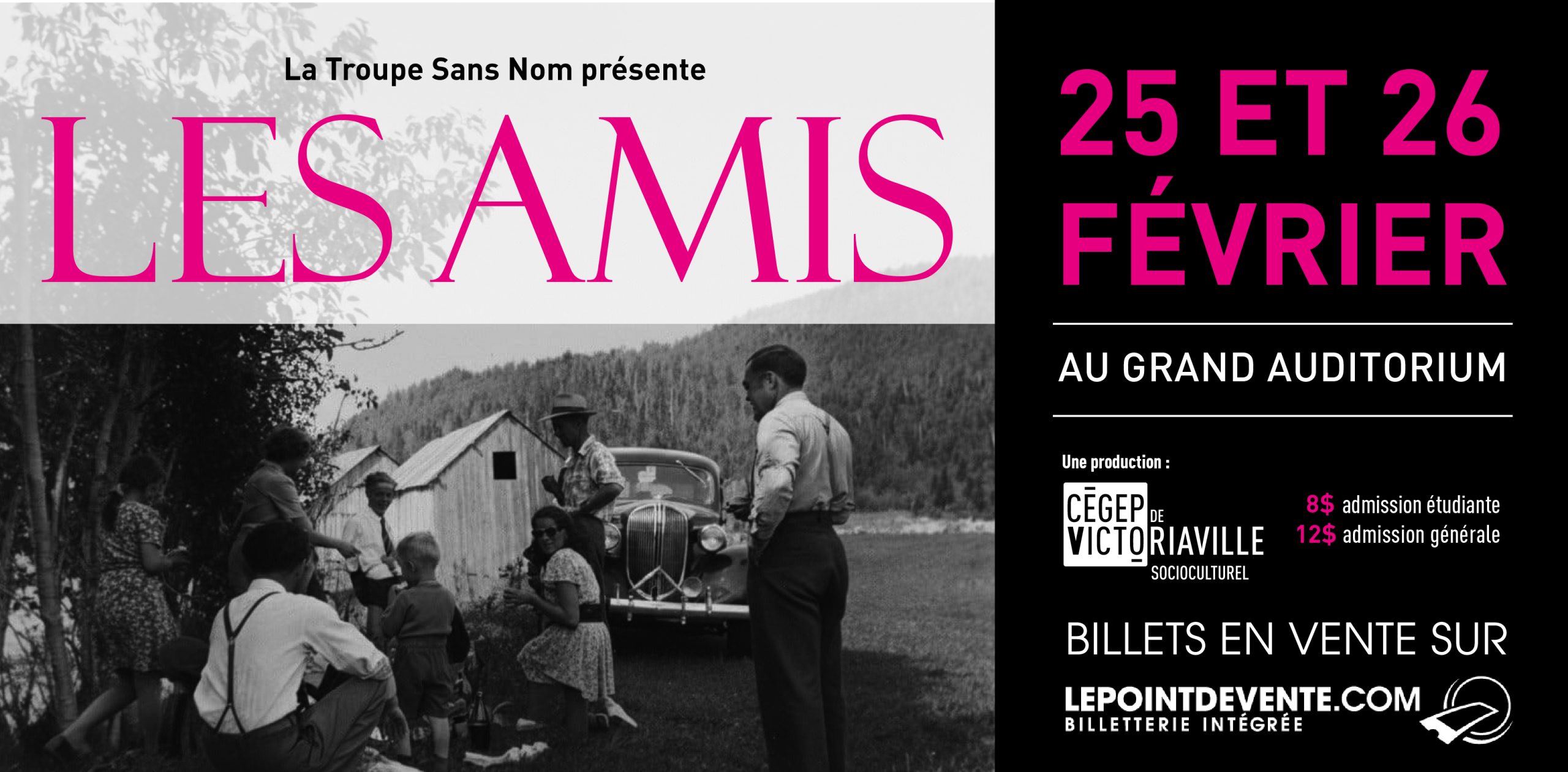 Pièce de théâtre Les amis