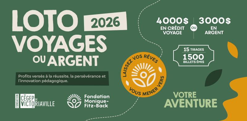 Visuel officiel de la Loto Voyage Fondation