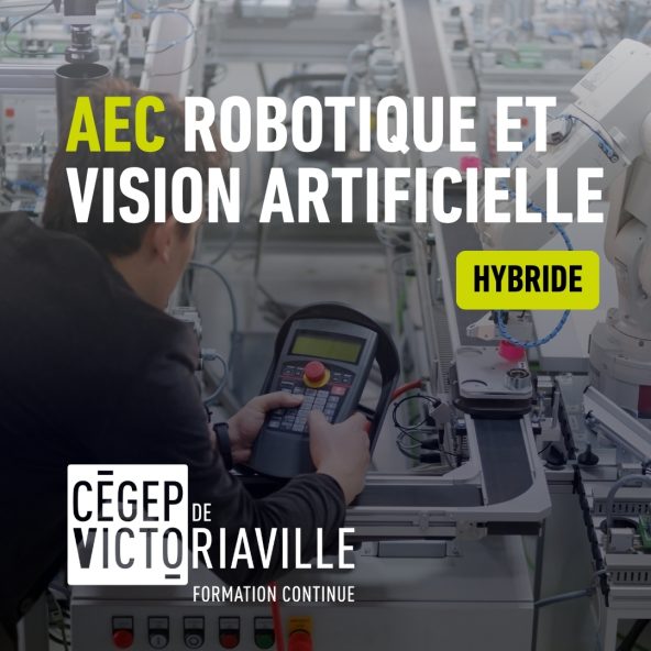 visuel AEC robotique et vision artificielle en ligne