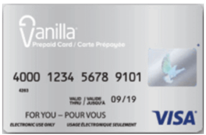 Vanilla Visa