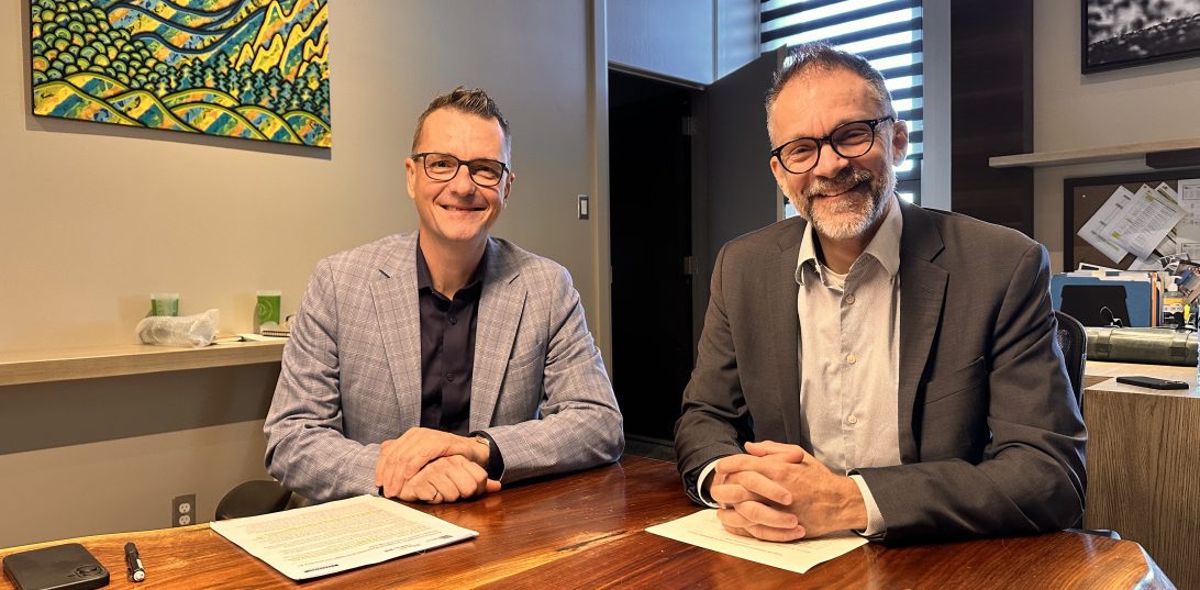 Frédéric Gagnon et Denis Deschamps