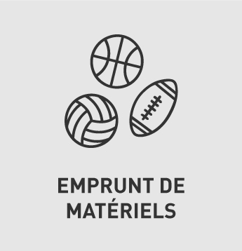 icone emprunt de matériels