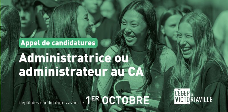 Appel de candidature c.a.