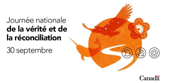 visuel officiel de la Journée nationale de la vérité et de la réconciliation 30 septembre, Canada