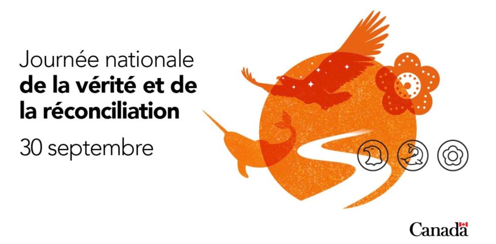 visuel officiel de la Journée nationale de la vérité et de la réconciliation 30 septembre, Canada