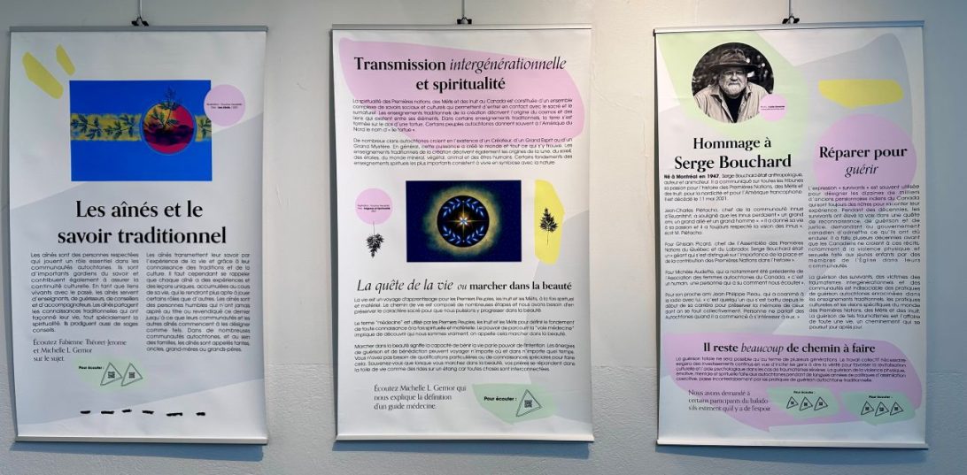 Photo prise de l'expo