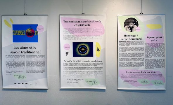Photo prise de l'expo